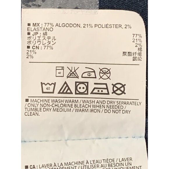 Old Navy Womens Blue Denim Shirt Long Sleeve Dress Size 10 Petite - Picture 12 of 13